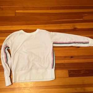 White Pullover Sweatshirt